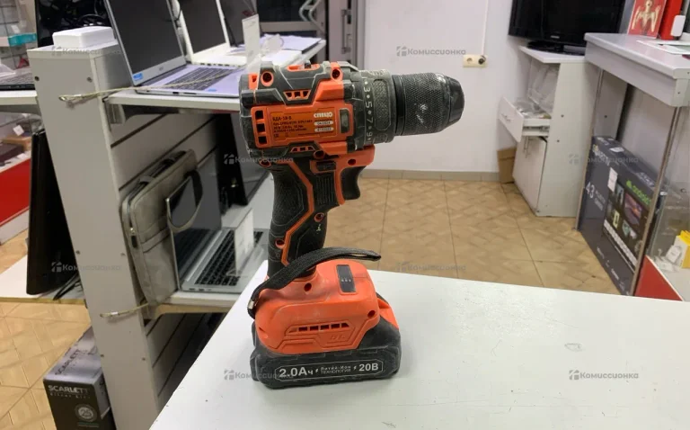 Дрель-шуруповерт аккумуляторная СПЕЦ БДА-18-Б