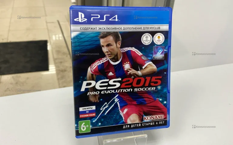 Диск на Ps4 pes2015