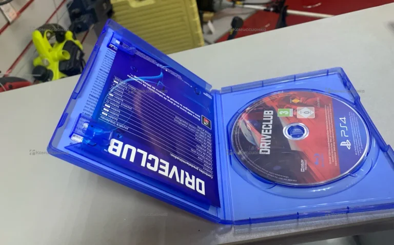 PS4 диск. driveclub