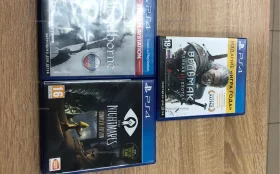 Купить ps4 bloodborne 3 игры PS4 Bloodborne, Ведьмак дика б/у , в Саратов Цена:3500рублей
