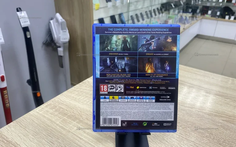 PS4 диск. Tomb Raider