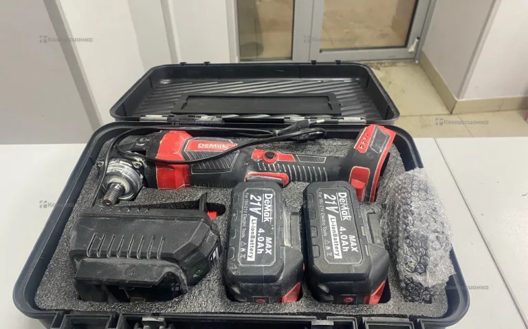 УШМ аккумуляторная DeMak BLB-001