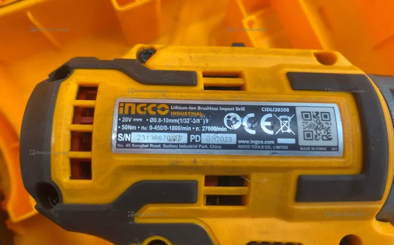 Шуруповерт Ingco CDLI20508