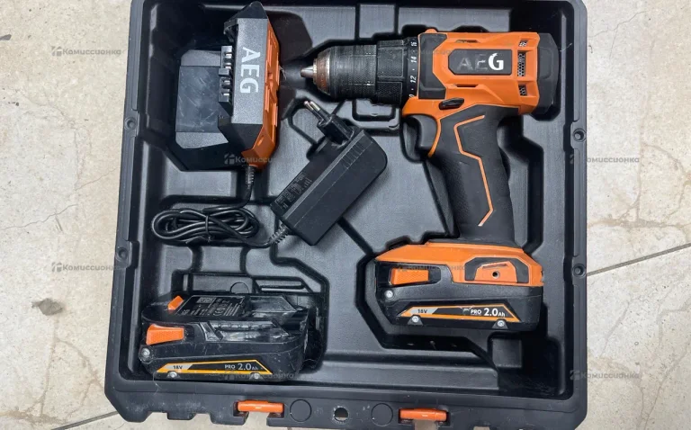 Аккумуляторный шуруповерт AEG BS18G4