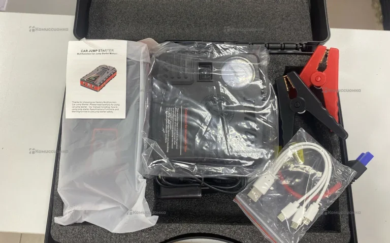 Пусковоеустройство для аккамуляторов High-Power и автокомпрессор