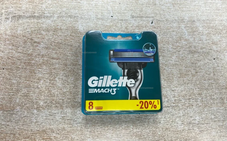 Кассеты Gillette Mach 3 8шт