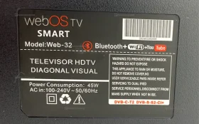 Телевизор FRAMELESS WEb-32