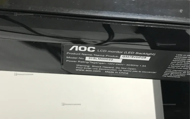 Монитор AOC Q3279VWFD8