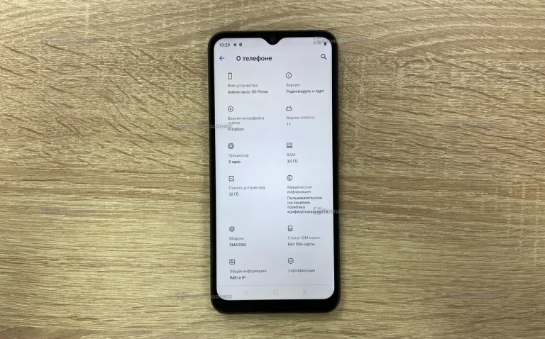 Realme Narzo 50i Prime 3/32 ГБ