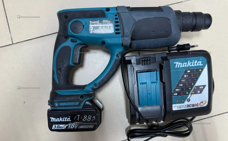 Перфоратор аккумуляторный Makita DHR202