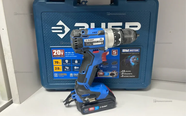 бесщеточная Дрель-Шуруповерт Зубр DB-201-22