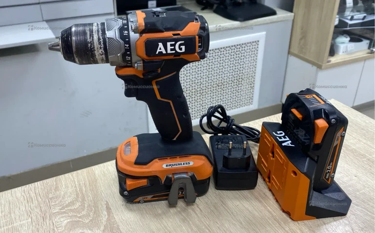 Бесщеточная аккумуляторная дрель-шуруповерт AEG BS