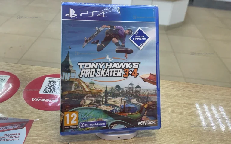 Диск Sony PS4 TONYHAWKS 3+4