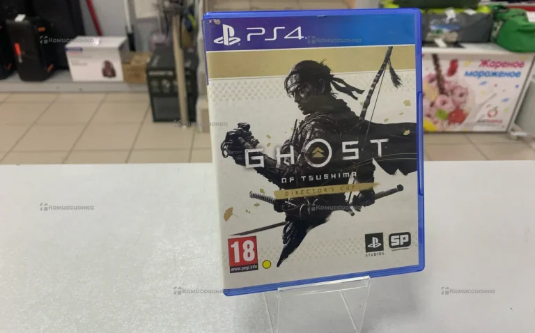 Sony PlayStation 4 диск ghost of Tsushima