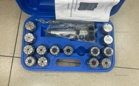 Патрон цанговый с набором цанг