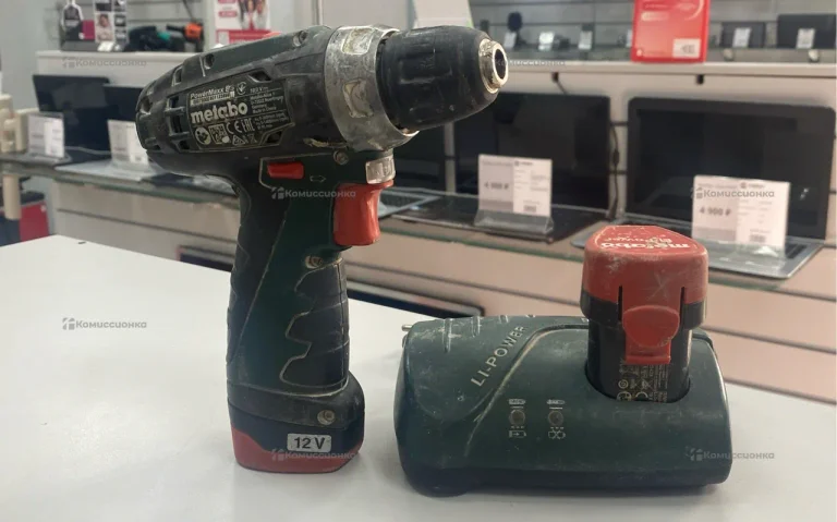 Аккумуляторный шуруповерт metabo PowerMaxx BS