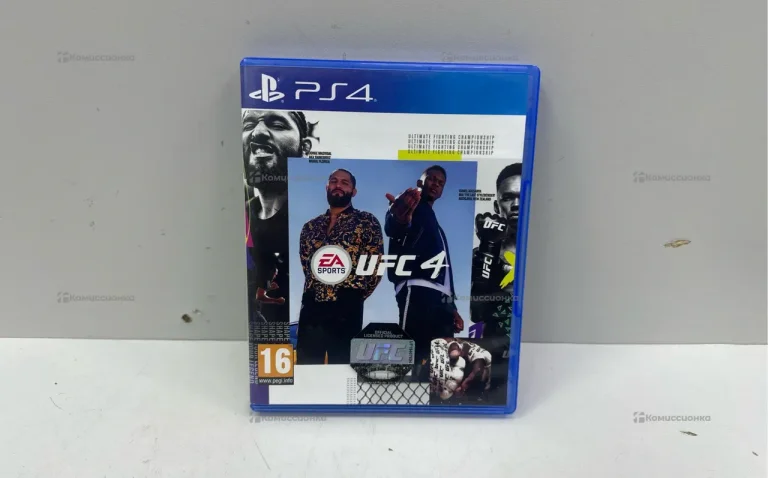 PS4 диск. ufc4