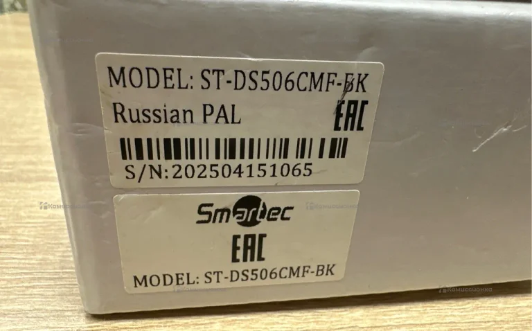 Вызывной блок видеодомофа Smartec ST-DS506CMF-BK
