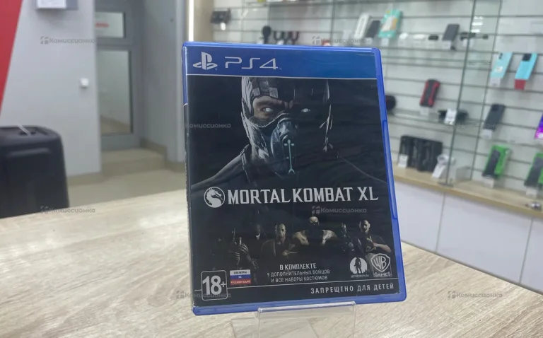 PS. Диск PS4 Mortal Kombat XL