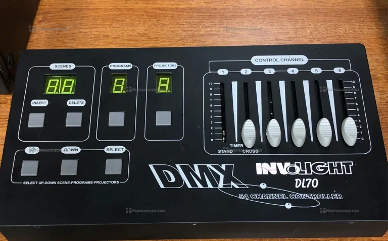 Пульт световой dmx invilght dl70