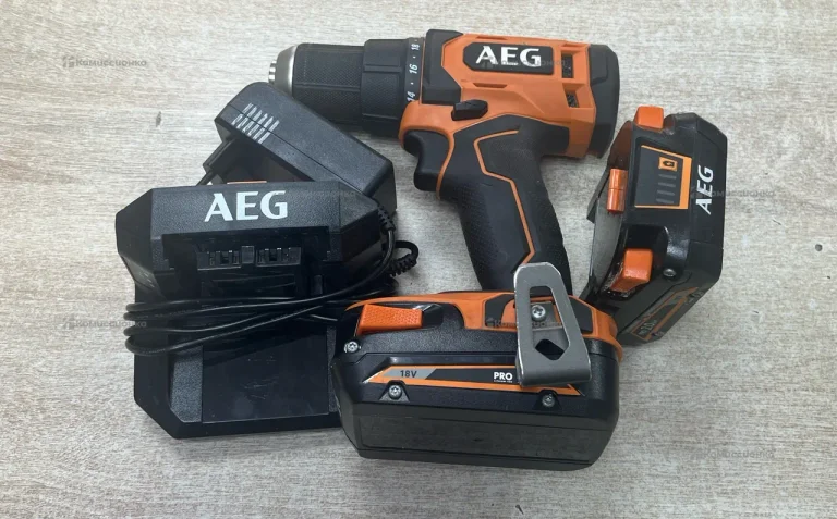 Аккумуляторная дрель-шуруповерт AEG BS18G4