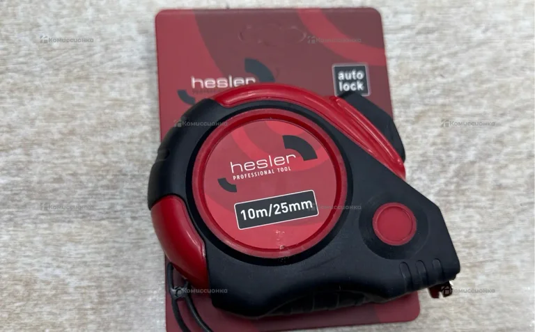 Рулетка Hesler с автостопом 10 м x 25 мм