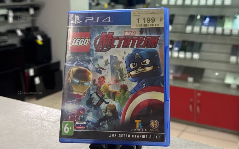 Диск для PS4 Lego Мстители