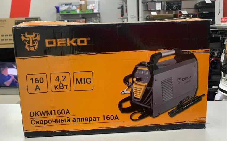 Сварочный аппарат инверторного типа DEKO DKWM160A