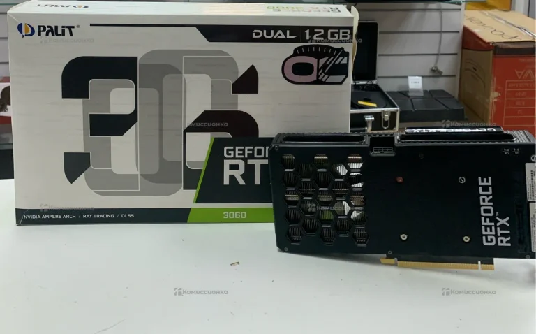 Видеокарта Palit rtx3060 12g