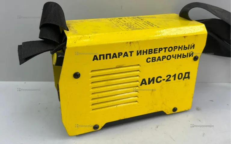 сварочный аппарат желтый