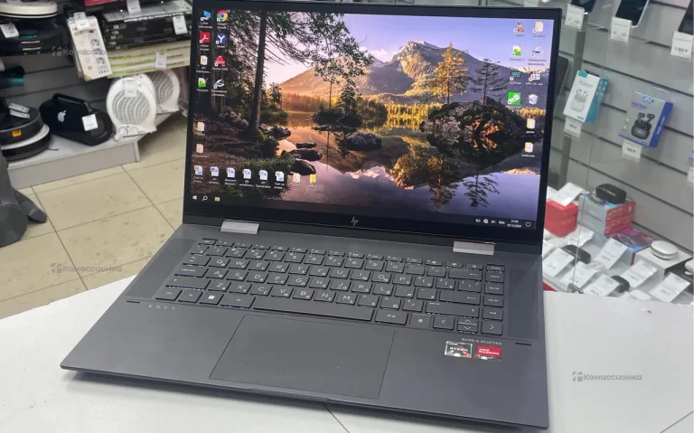 Ноутбук  hp envy x360 ryzen 7