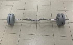 Купить Штанга бицепс 10 кг б/у , в Самара Цена:6000рублей