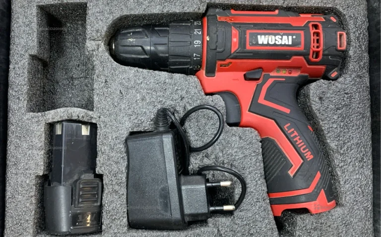 Аккумуляторная дрель-шуруповерт Wosai WS-3012