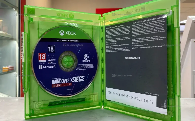 Xbox диск rainbowsix