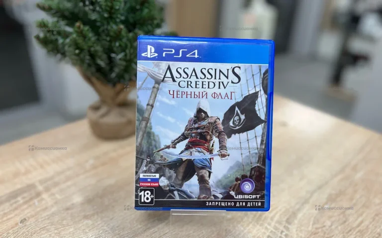 Диск Ps4 assassin creed 4 black flag