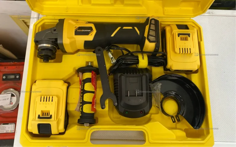Аккумуляторная УШМ Hanskonner HAG18125BL