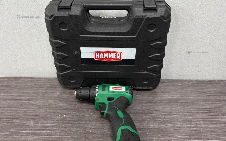 Дрель аккумуляторная ACD12BL HAMMER