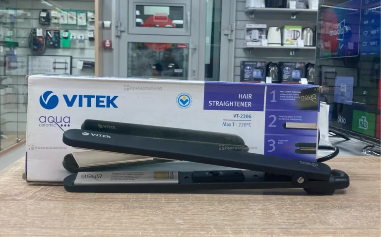 Утюг для волос vitek aqva ceramic vt-2306