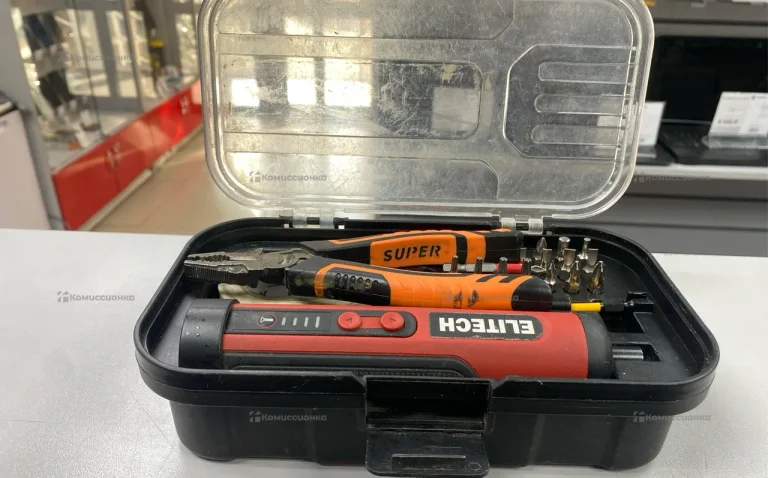 Аккумуляторная отвертка Elitech ША 4-1Лэ