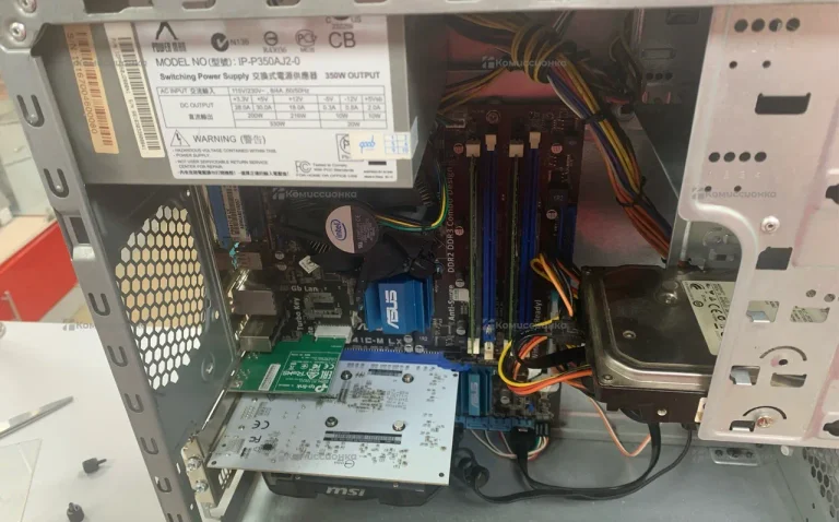 Системный блок черный Dexp
