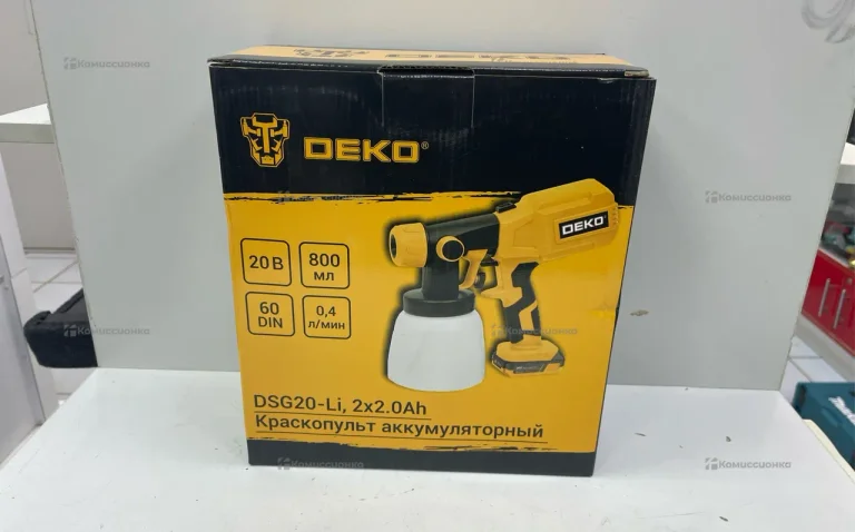 Аккумуляторный Краскопульт Deko DSG20