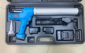 Аккумуляторный пистолет для герметика и клея Toua