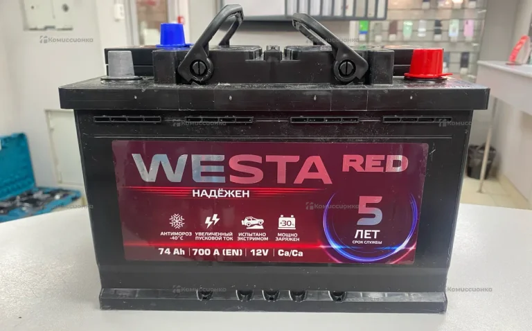 Аккумулятор Westa Red Новый