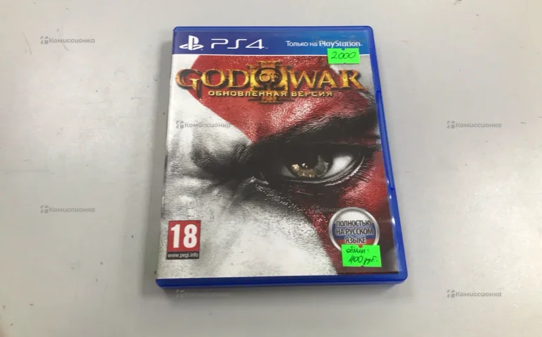 . Диск PS4 God of war