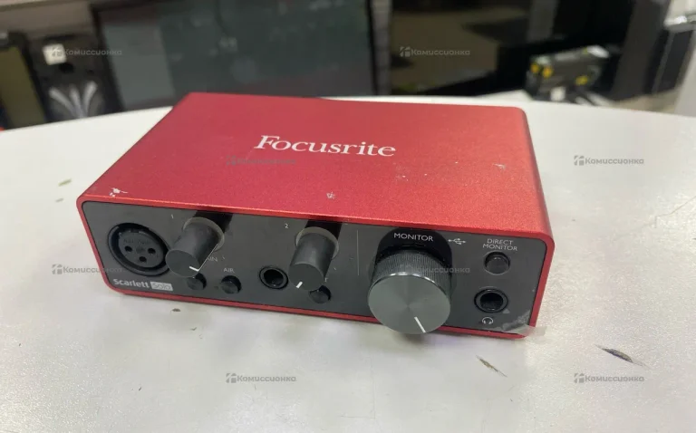 звуковая карта Focusrite Scarlett Solo 3rd gen