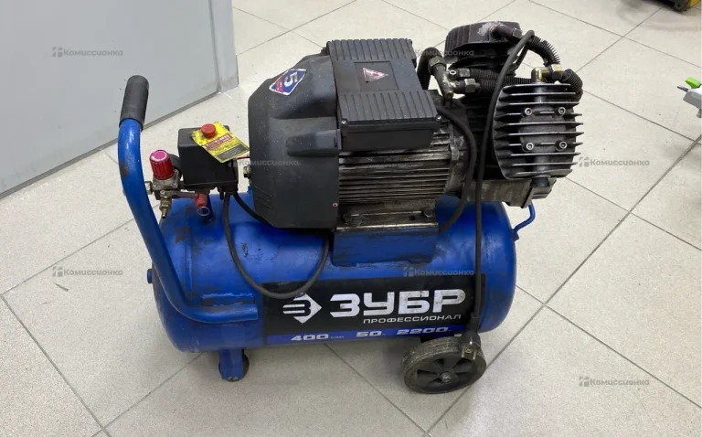 Воздушный компрессор ЗУБР КПМ-400-50