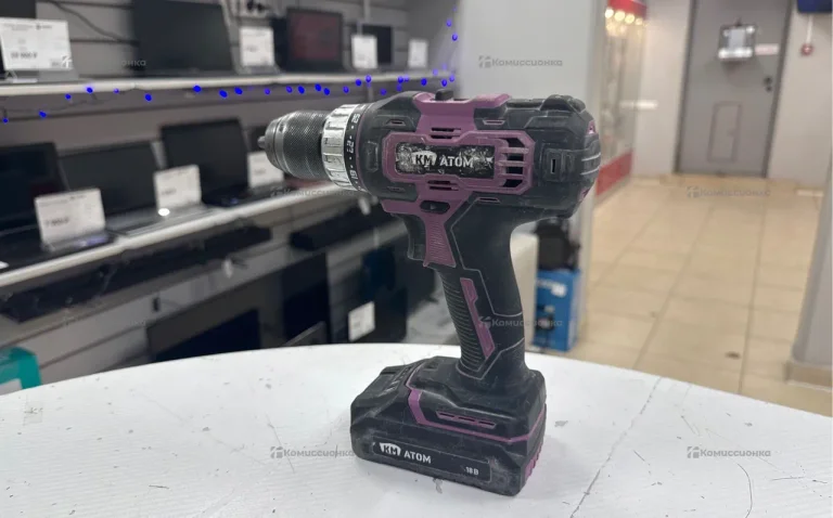 Дрель Шуруповерт KM Atom CD-181