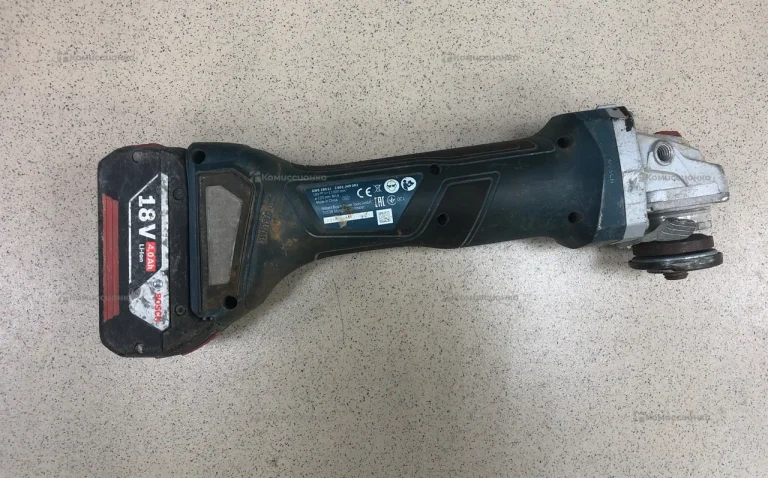 Аккумуляторная УШМ BOSCH GWS 180-Li 4.0Ач