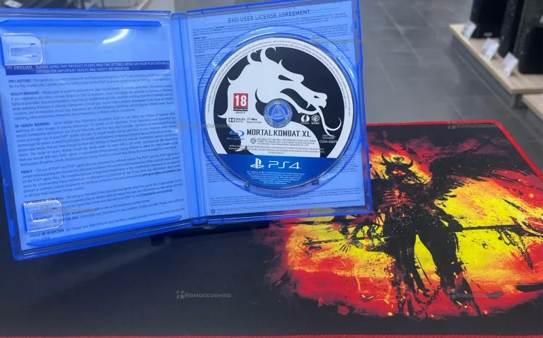 PS4 диск. Mortal combat XL