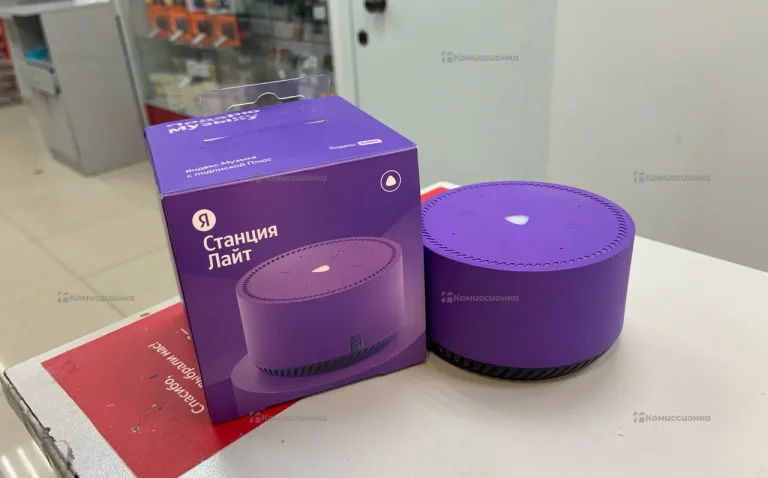 Колонка  Яндекс станция лайт  Фиолетовый